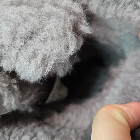 Ugg Australia Women 1892 Tall Leather Sheepskin Lace Up Boots Sz 7 - Picture 7 of 13